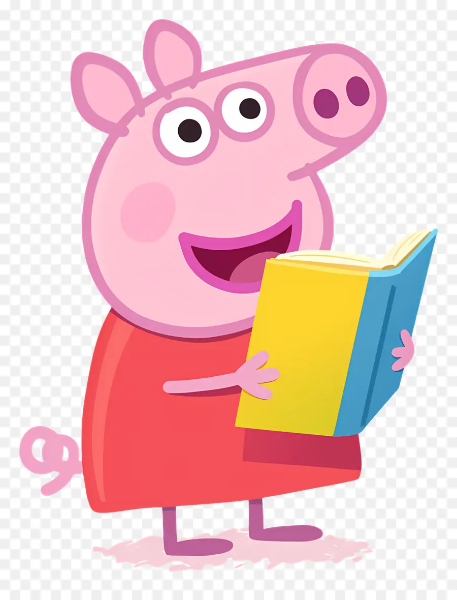 Cochon Peppa，Cochon De Dessin Animé PNG