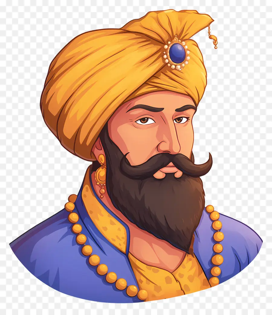 Gourou Govind Singh Jayanti，Figure Royale PNG