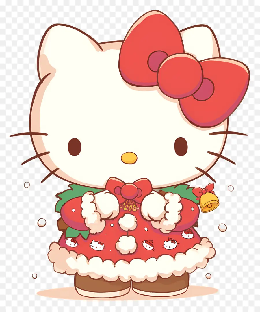 Bonjour Kitty Noël，Bonjour Kitty PNG