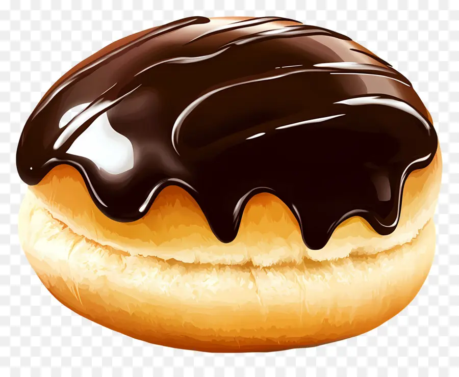 Profitérole，Beignet Au Chocolat PNG