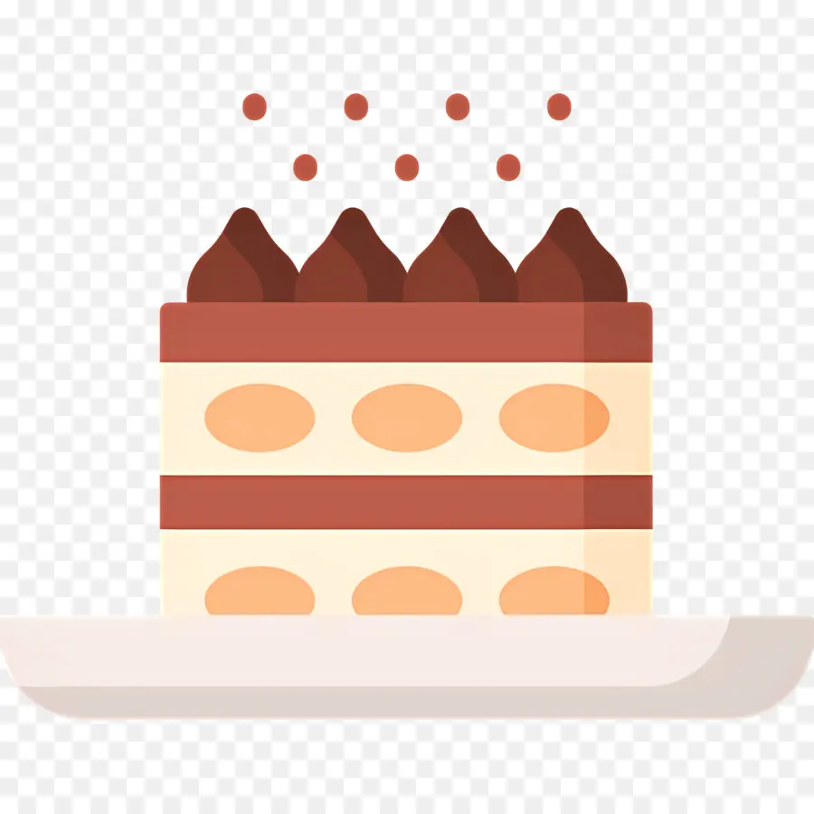 Tiramisu，Gâteau étagé PNG