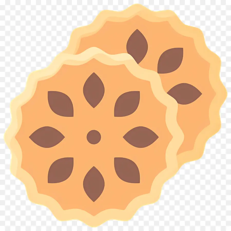 Tarte Aux Pacanes，Biscuit Rond PNG