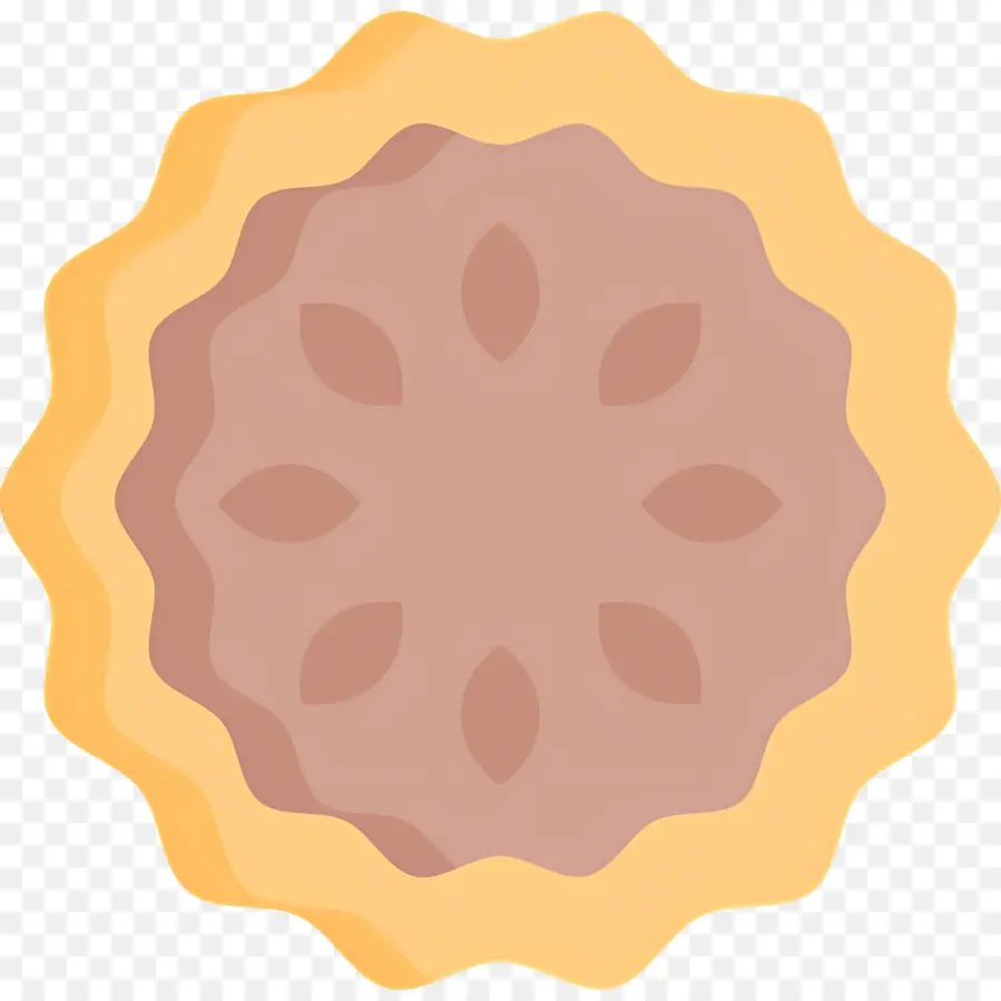 Tarte Aux Pacanes，Biscuit Rond PNG