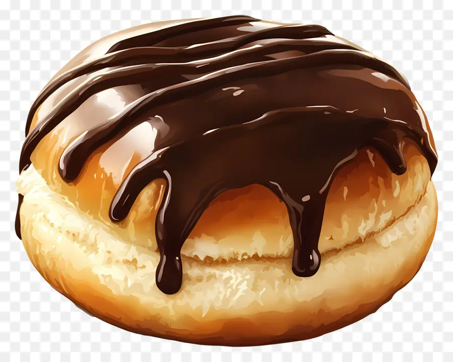 Profitérole，Beignet Au Chocolat PNG