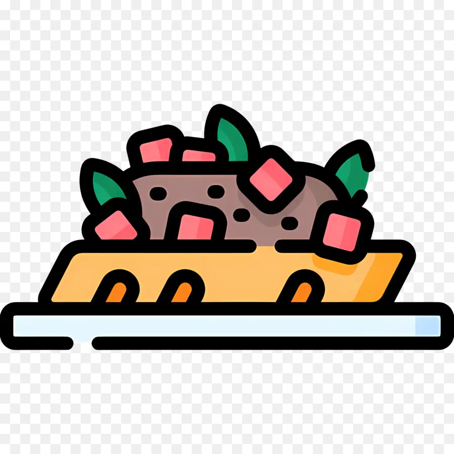 Bruschetta，Tourte à La Viande PNG