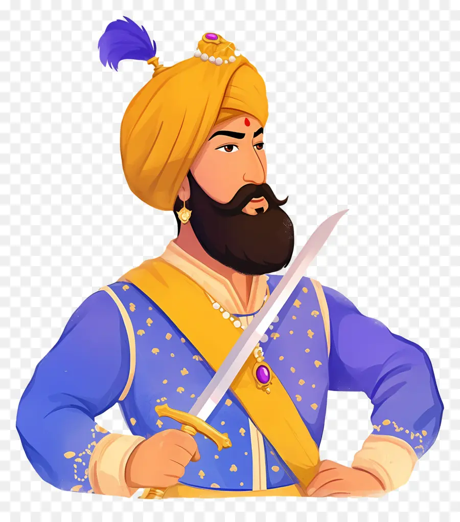 Gourou Govind Singh Jayanti，Figure Royale PNG