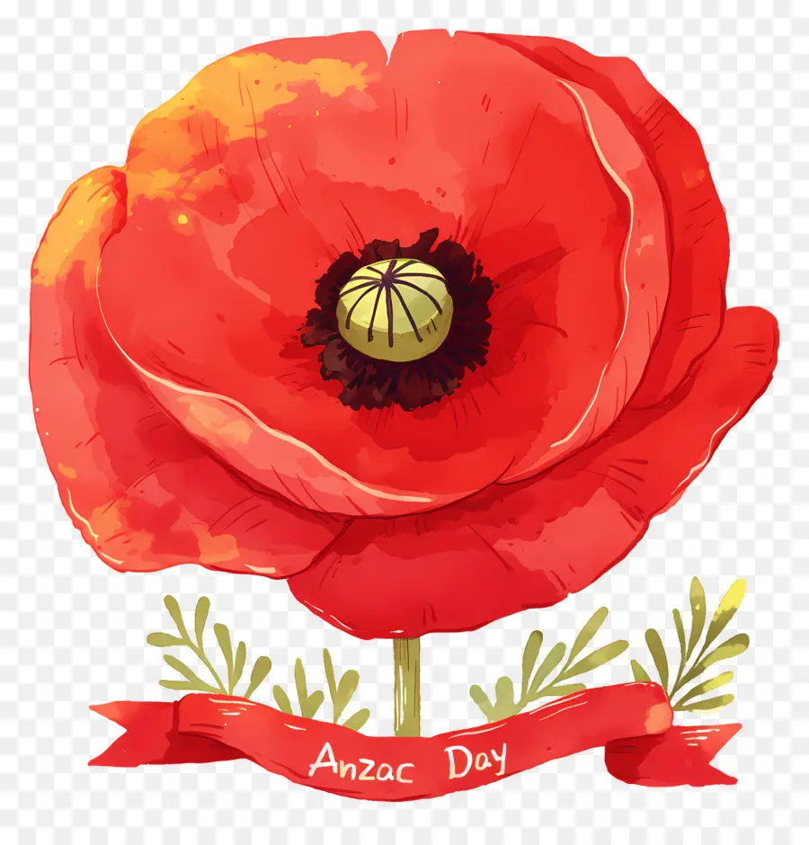 Journée Anzac，Coquelicots De La Journée Anzac PNG