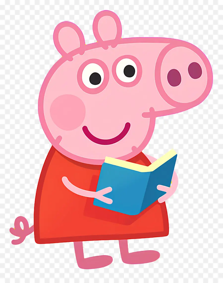 Cochon Peppa，Cochon De Dessin Animé PNG