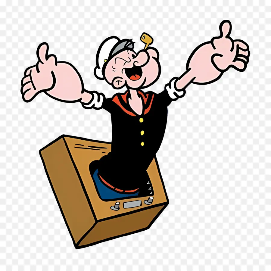 Popeye，Marin De Dessin Animé PNG