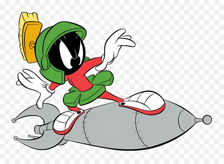 Marvin Le Martien，Martien De Dessin Animé PNG