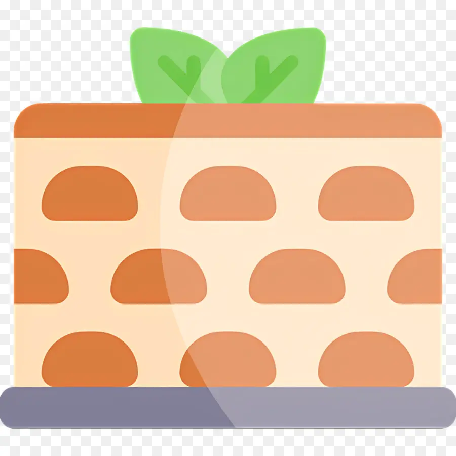 Tiramisu，Gâteau Aux Feuilles PNG