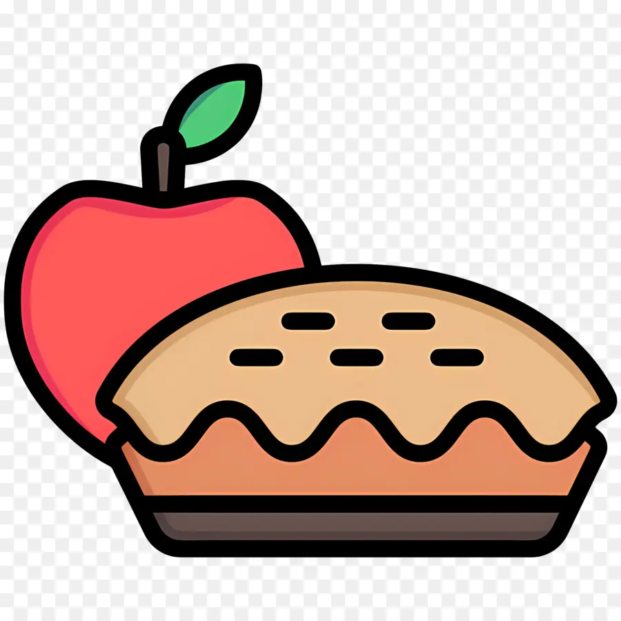 Tarte Aux Pommes，Dessert PNG