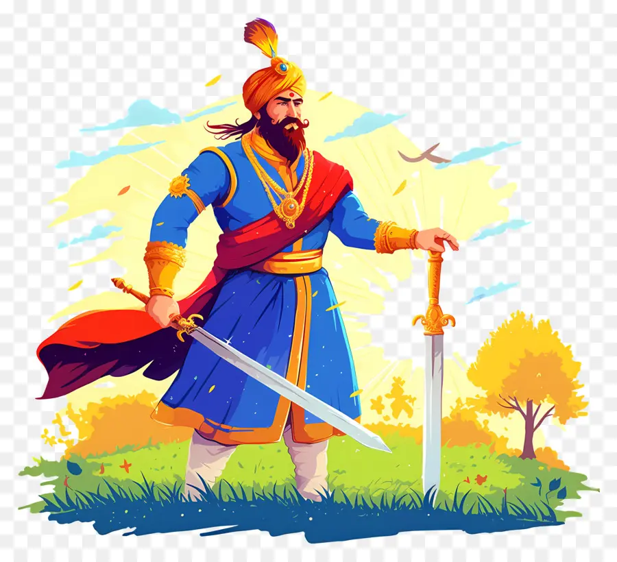 Gourou Govind Singh Jayanti，Guerrier PNG