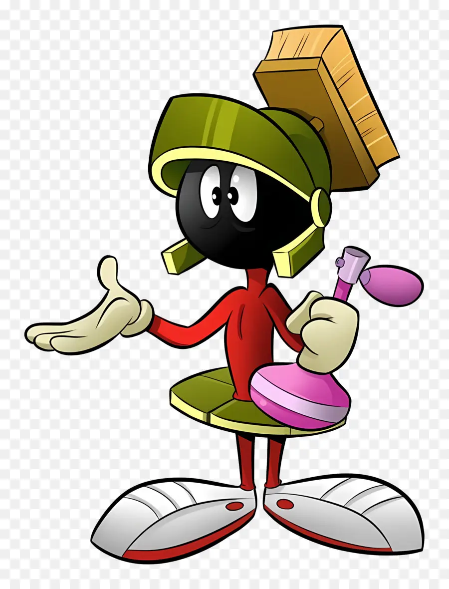 Marvin Le Martien，Personnage De Dessin Animé PNG