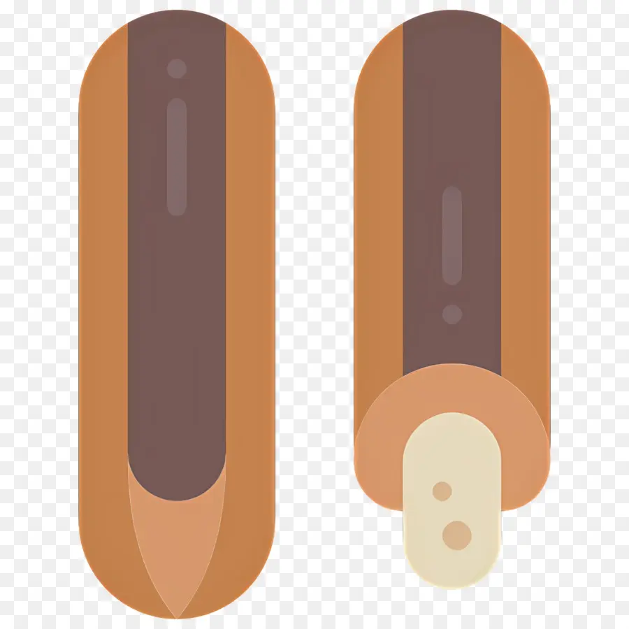 éclair，Glaces Au Chocolat PNG