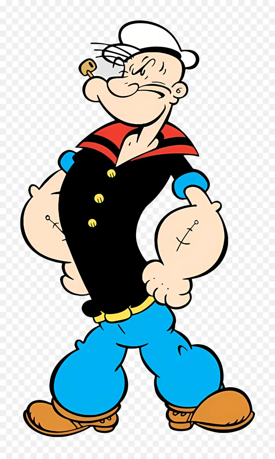 Popeye，Marin Avec Pipe PNG