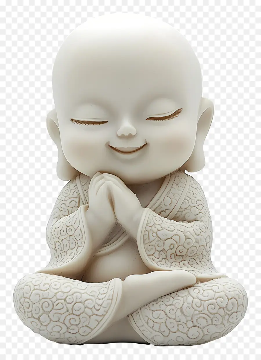 Bouddha Mignon，Bouddha En Prière PNG