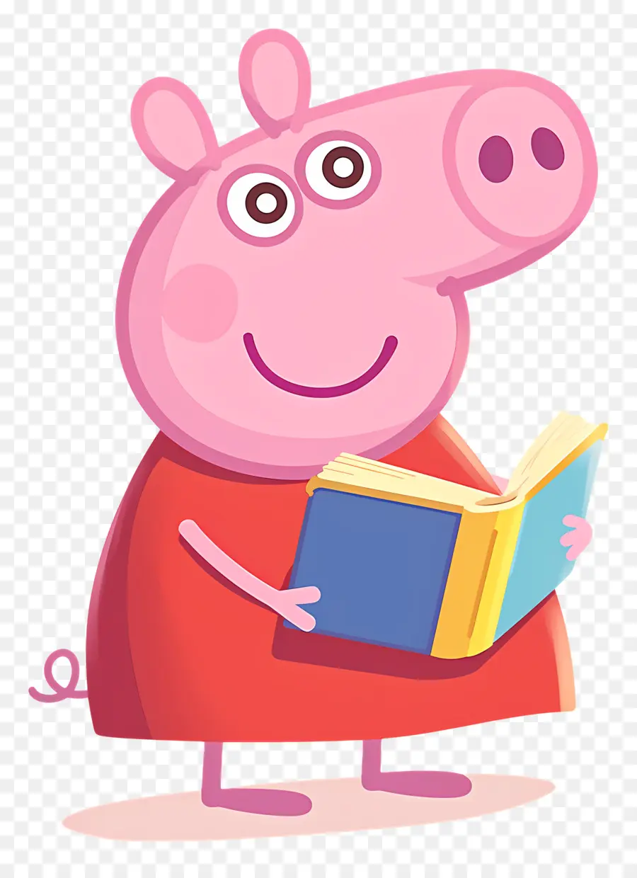 Cochon Peppa，Cochon De Dessin Animé PNG