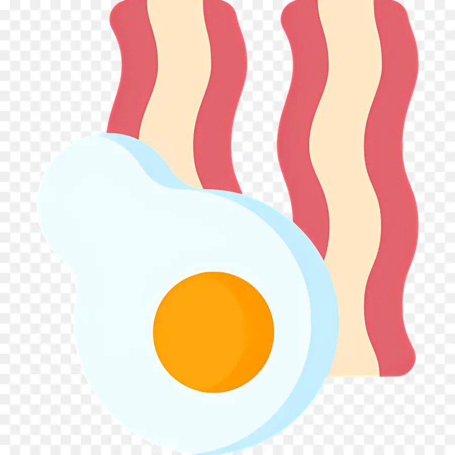 Bacon Et œufs，Oeuf Et Bacon PNG