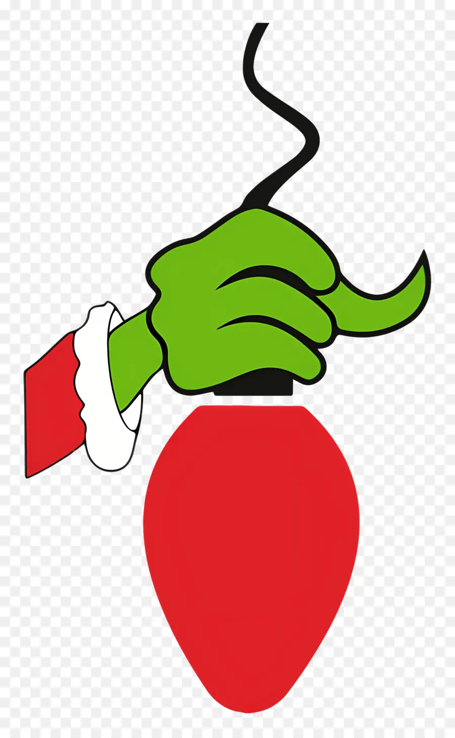 Main De Grincheux，Main Verte PNG