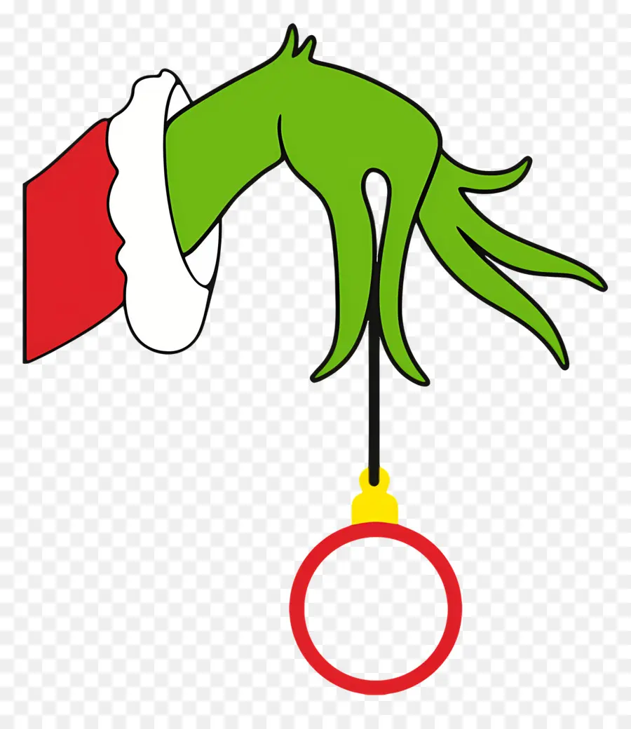 Main De Grincheux，Main Verte PNG