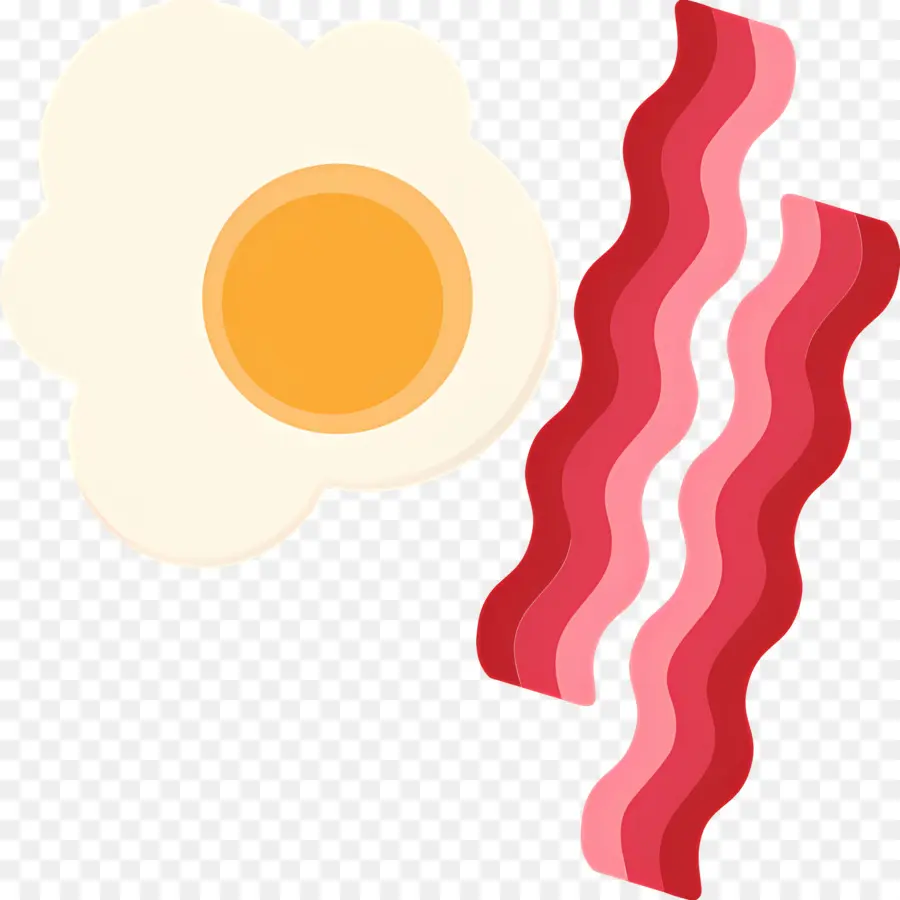 Bacon Et Oeufs，Oeuf Et Bacon PNG