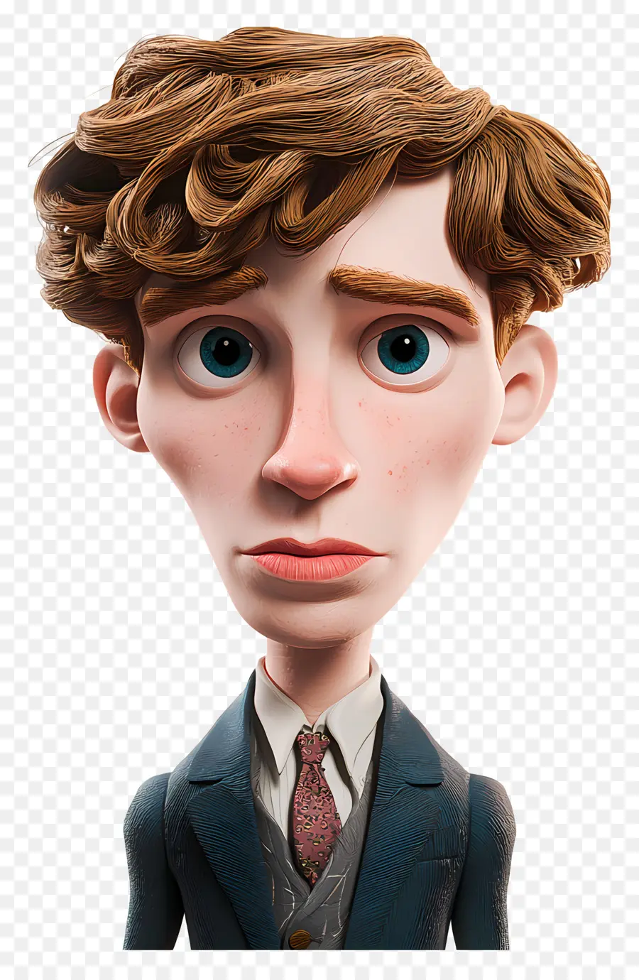 Eddie Redmayne，Personnage Animé En 3d PNG