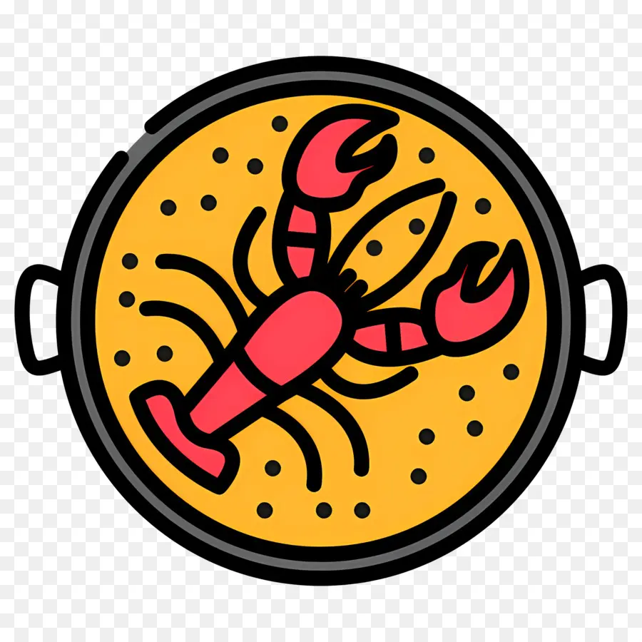 Paella，Plat De Homard PNG