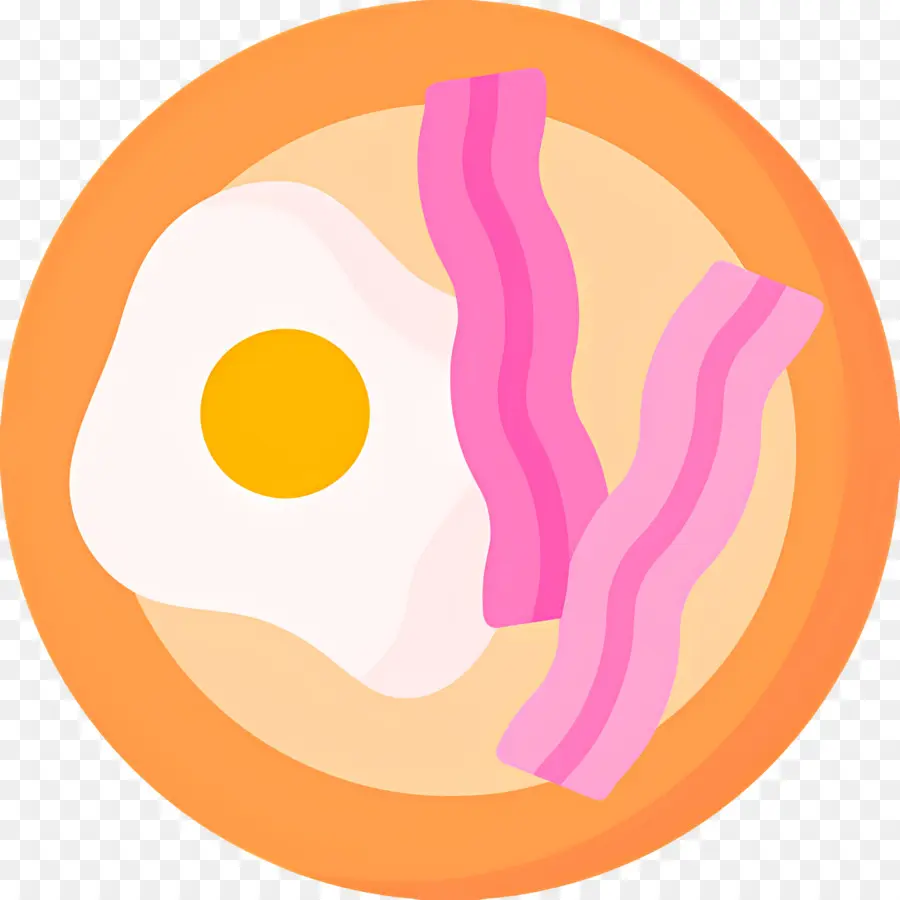 Bacon Et œufs，Oeuf Et Bacon PNG