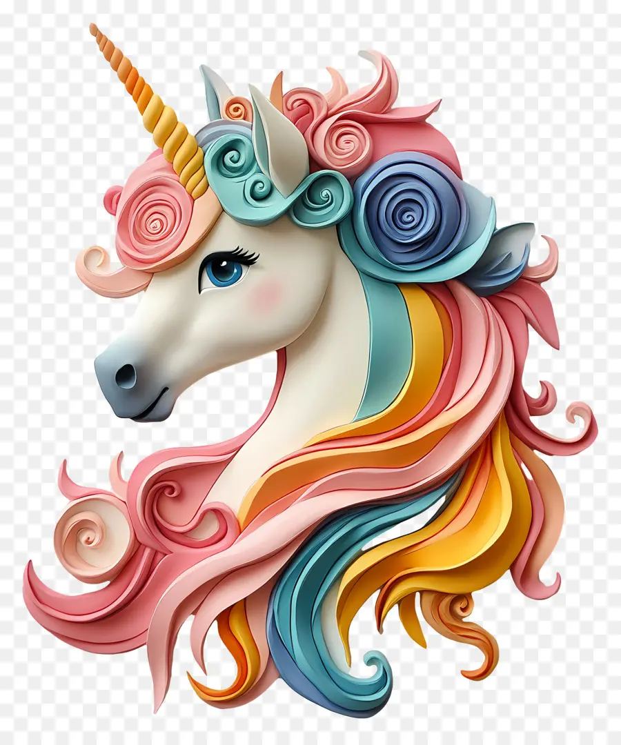 Licorne Pastel，Licorne PNG