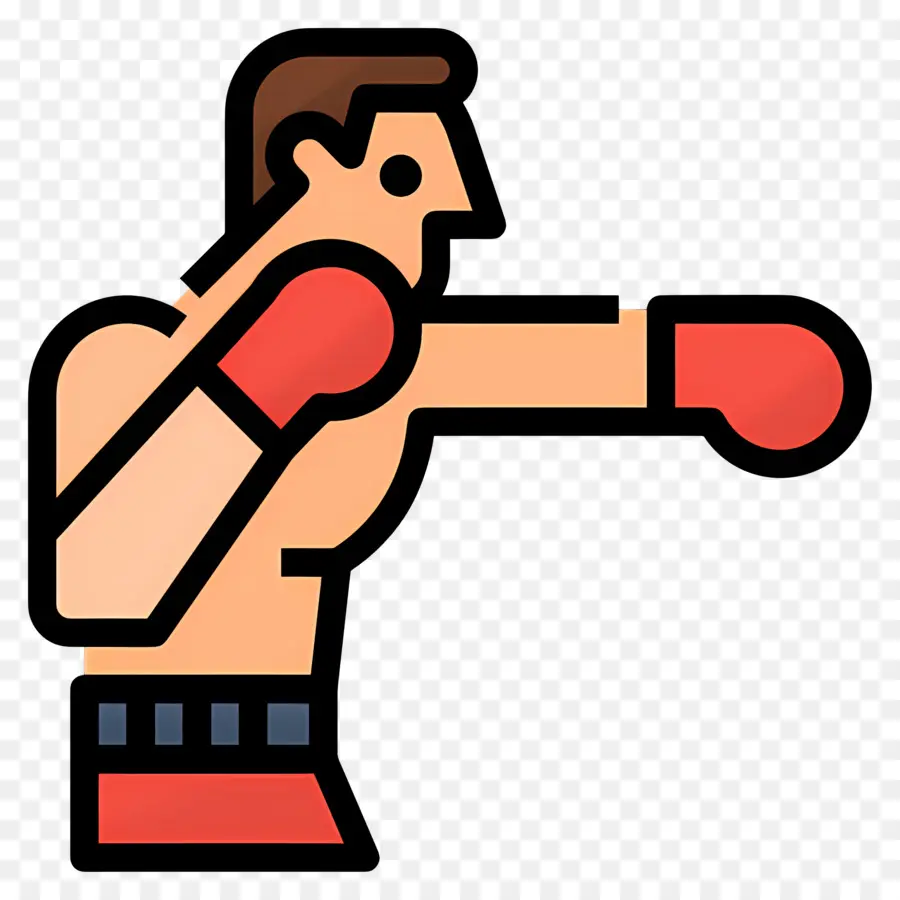 Combat De Boxe，Boxeur PNG