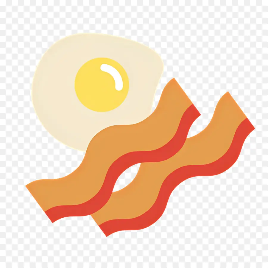 Bacon Et œufs，Petit Déjeuner PNG