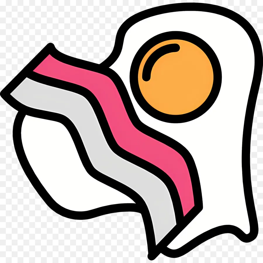 Bacon Et œufs，Oeuf Et Bacon PNG