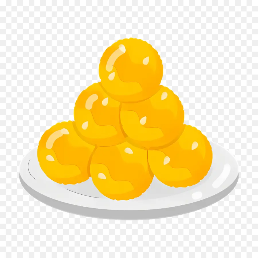 Bonbons De Diwali，Boules D'or PNG