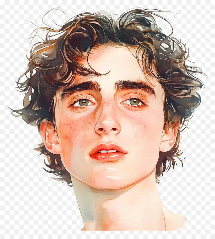 Timothée Chalamet，Portrait PNG