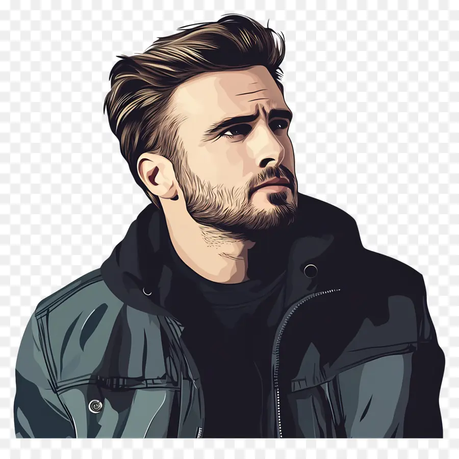 Chris Evans，Homme En Veste PNG