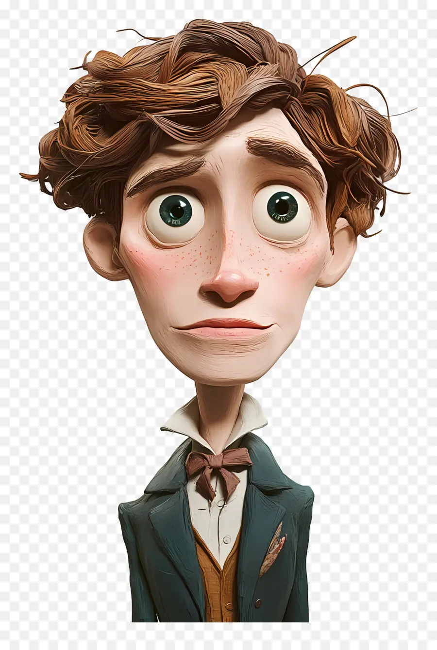 Eddie Redmayne，Personnage Animé En 3d PNG