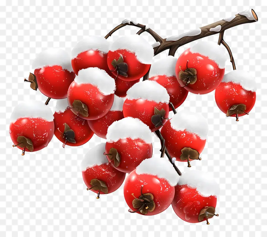 Baie D'hiver，Fruits Rouges PNG