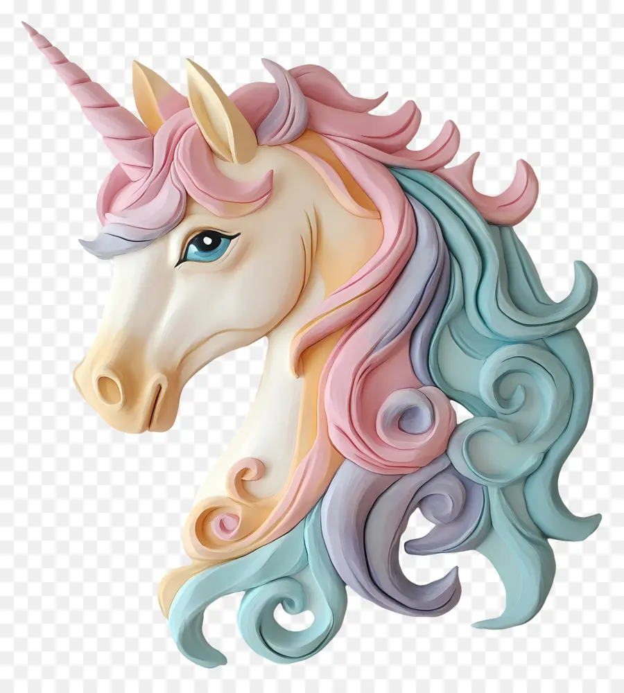 Licorne Pastel，Licorne Galactique PNG