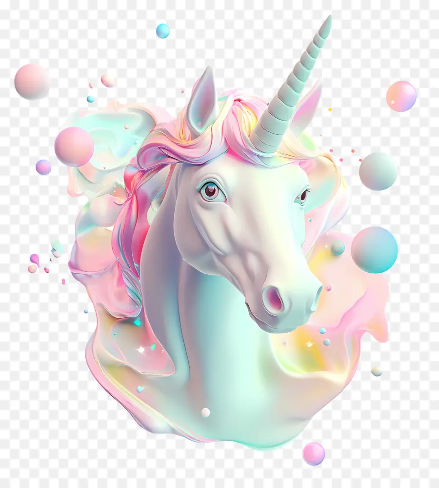 Licorne Pastel，Licorne PNG