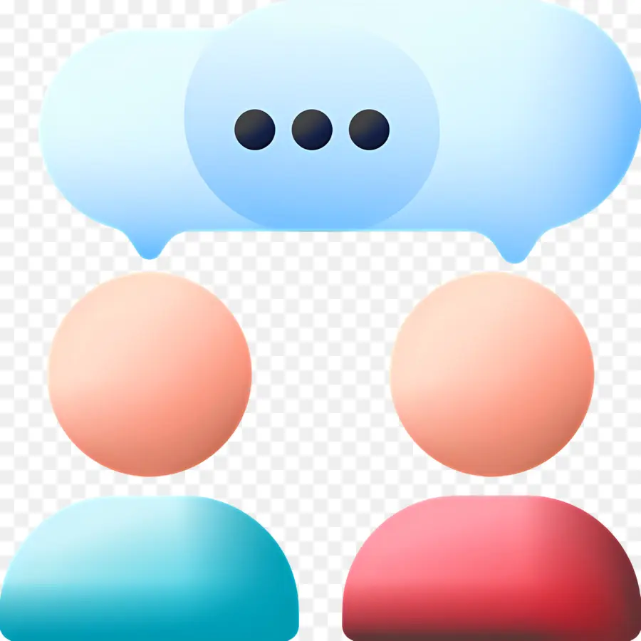 Bulles Parlantes，Bulles De Discussion PNG