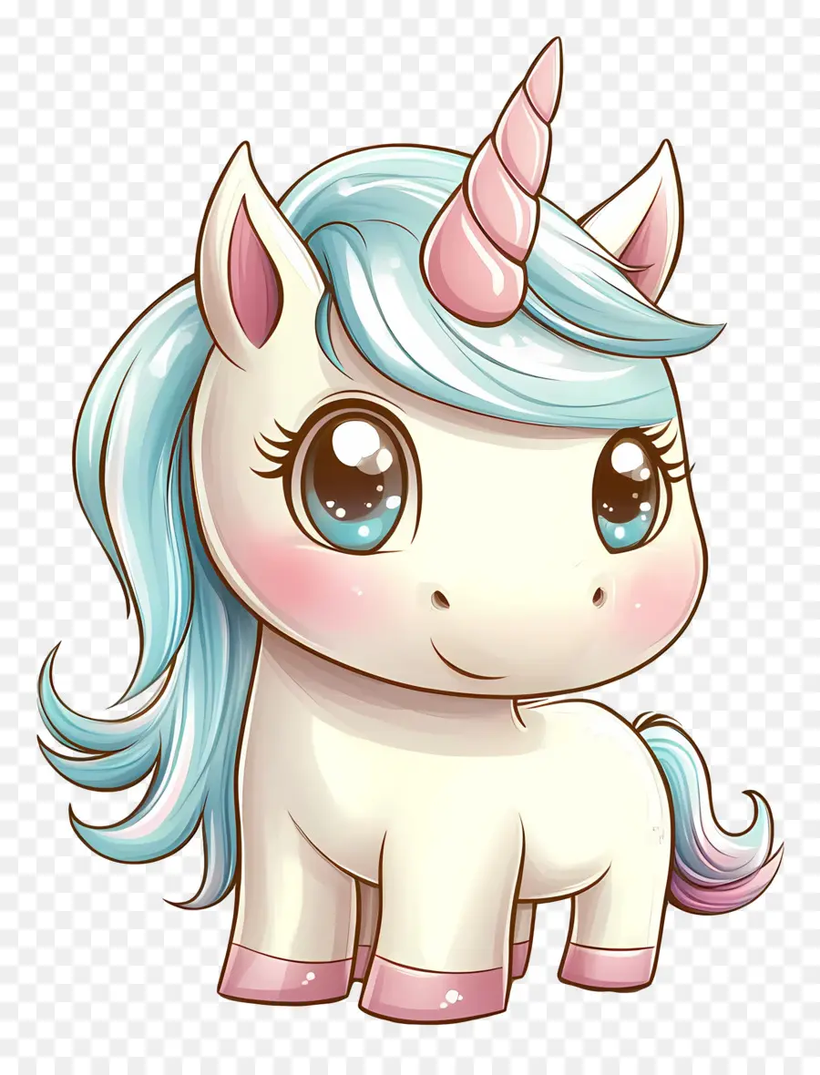 Licorne Pastel，Licorne Mignonne PNG