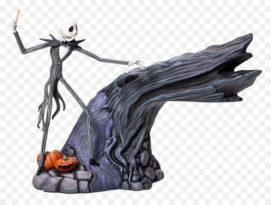 Jack Skellington，Squelette Sur Spiral Hill PNG