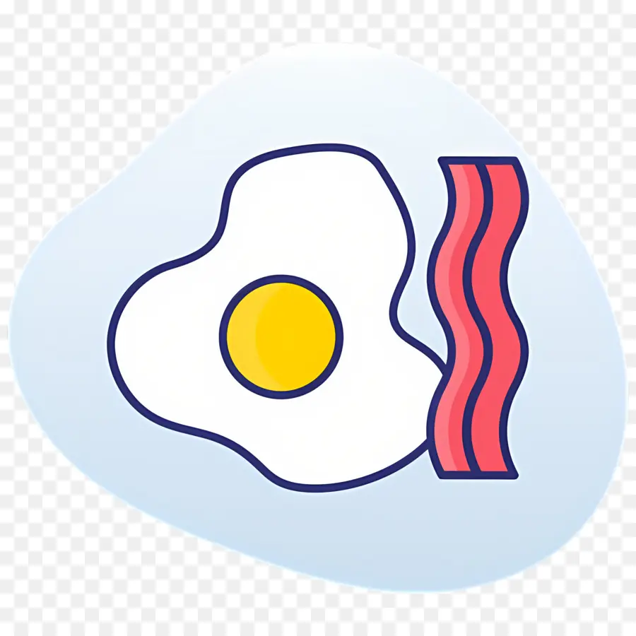 Bacon Et œufs，Oeuf Et Bacon PNG