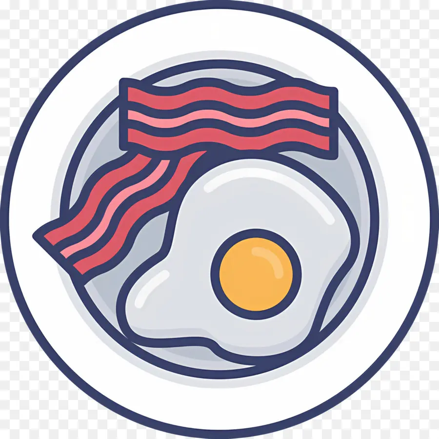 Bacon Et œufs，Bacon Et Oeuf PNG