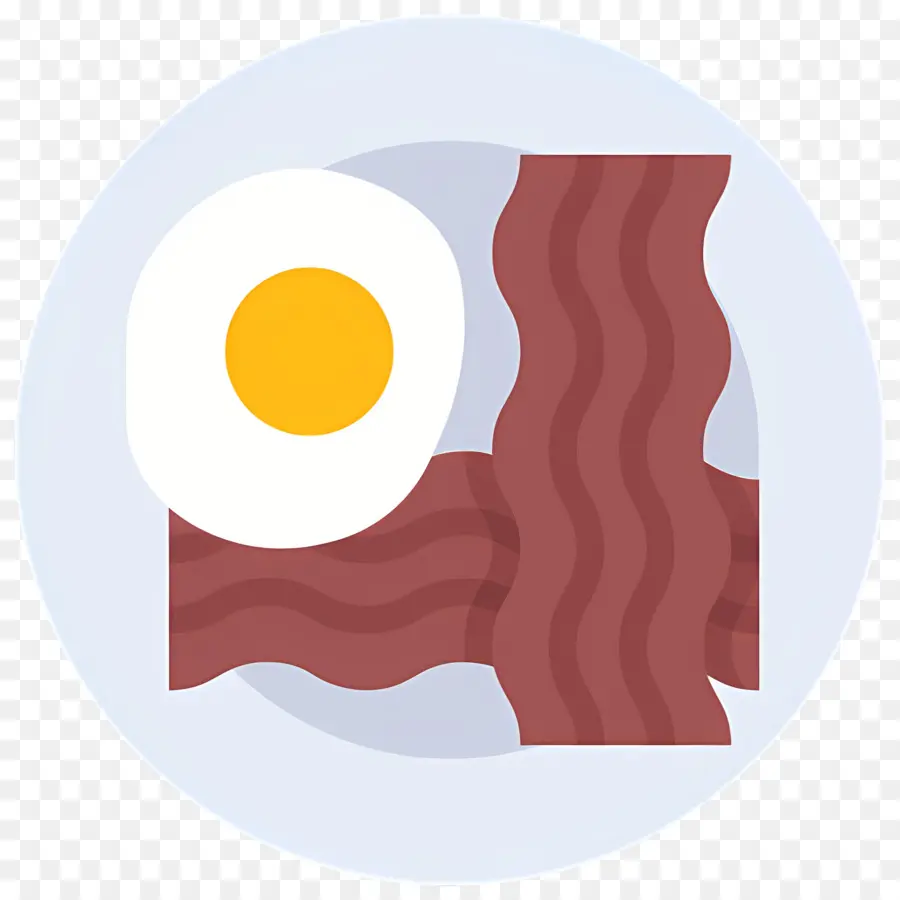 Bacon Et œufs，Oeuf Et Bacon PNG