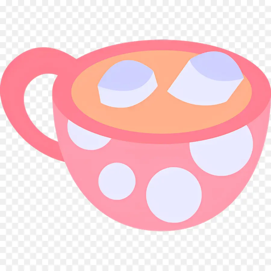 Chocolat Chaud à La Guimauve，Chocolat Chaud PNG