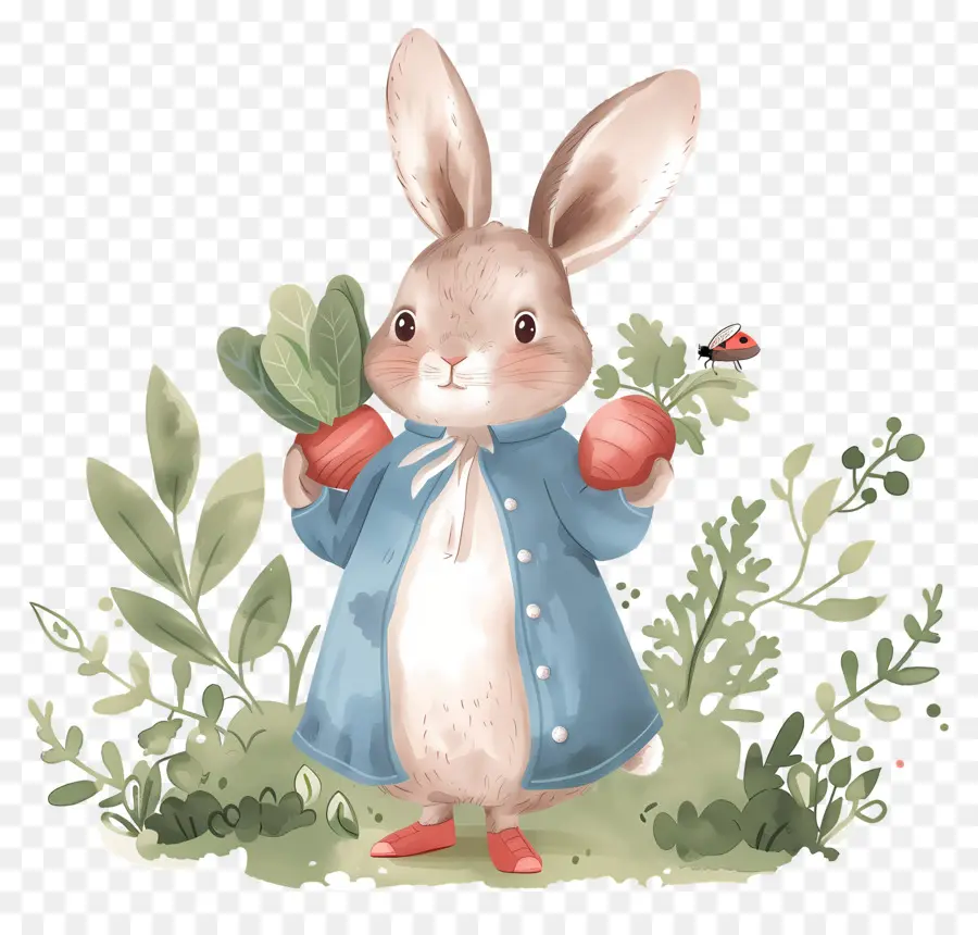 Pierre Lapin，Lapin Aux Légumes PNG