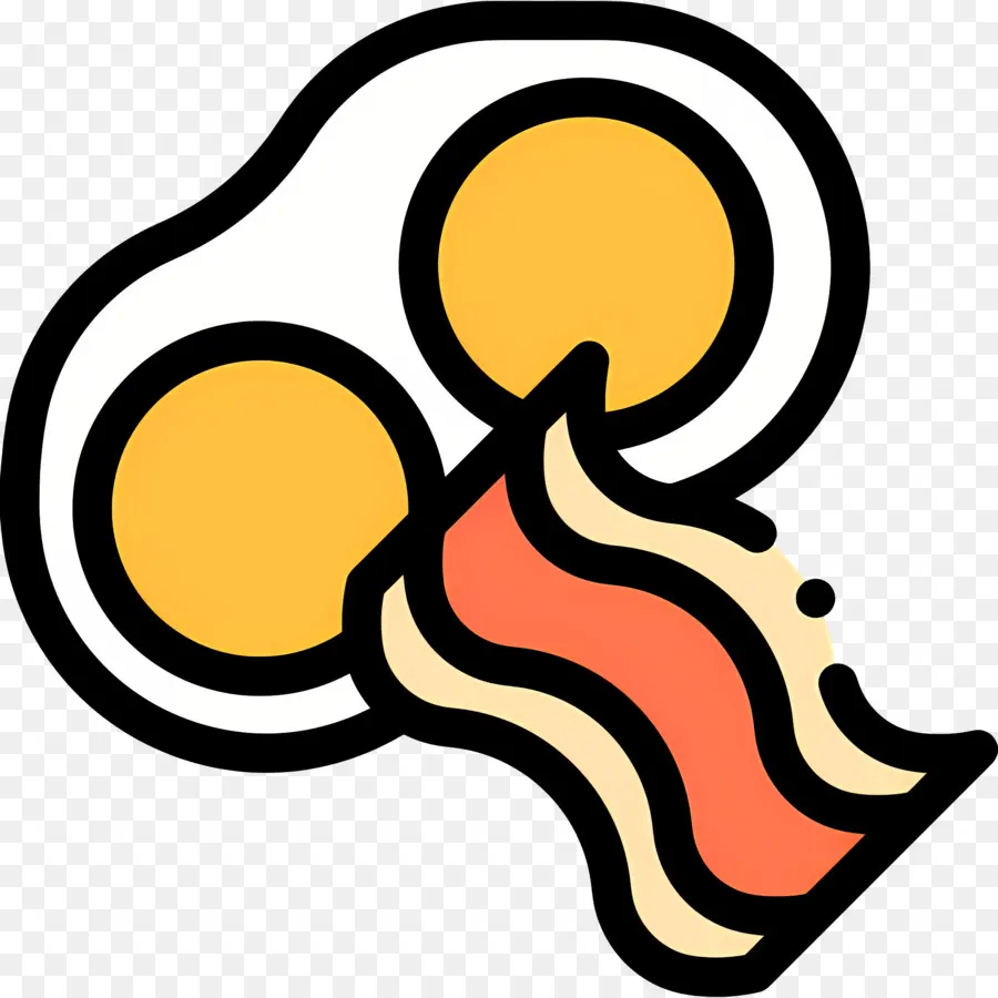 Bacon Et œufs，Oeufs Et Bacon PNG