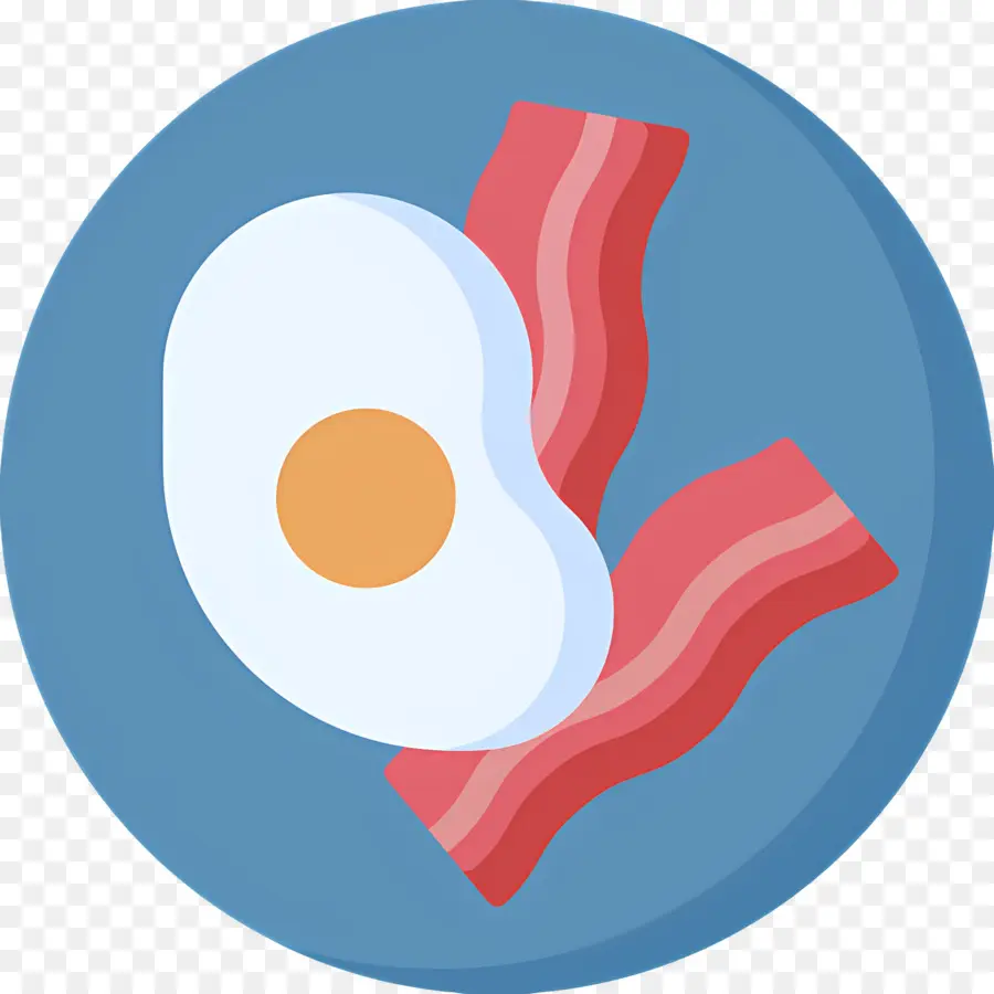 Bacon Et œufs，Oeuf Et Bacon PNG